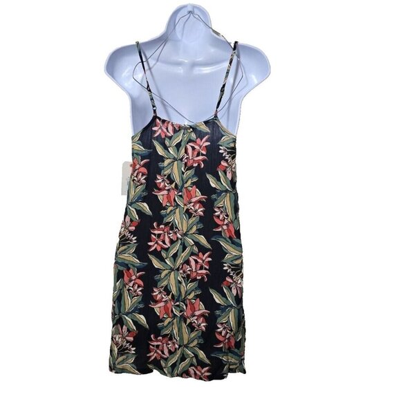 Billabong Mini Sundress XS Floral Coastal Pockets Boho Tropical Bloomcore Flowy - Picture 2 of 16
